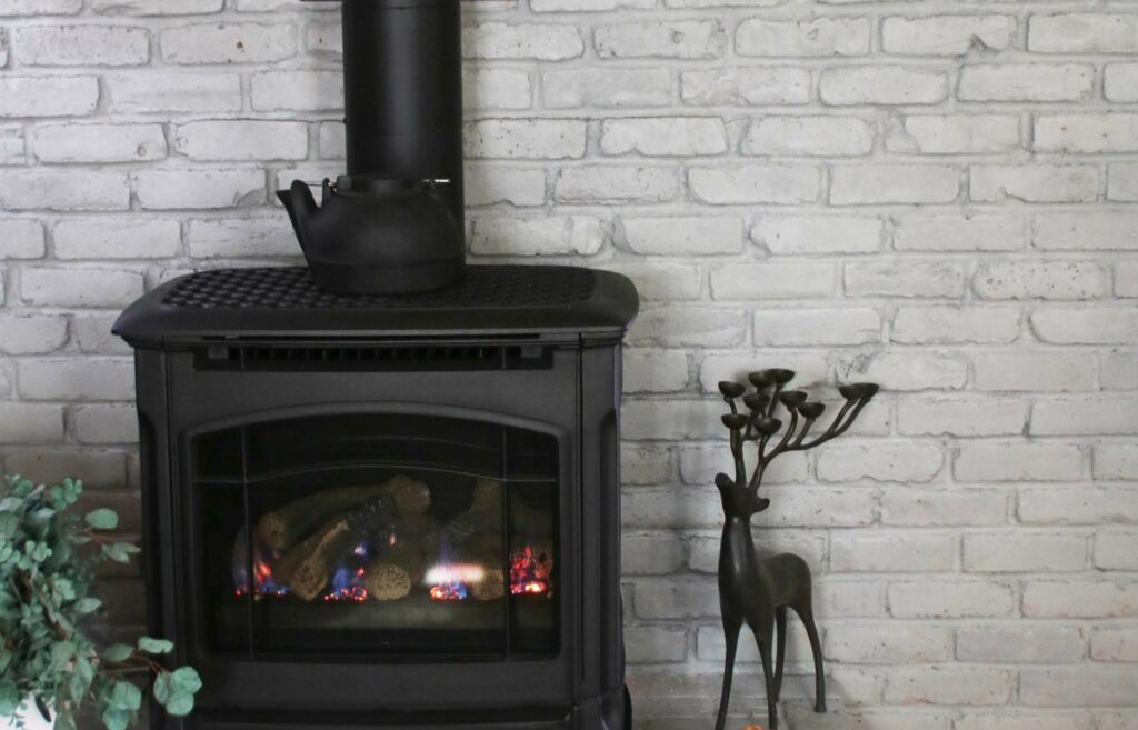 Brick Fireplace Painters in Lincoln Park Chicago